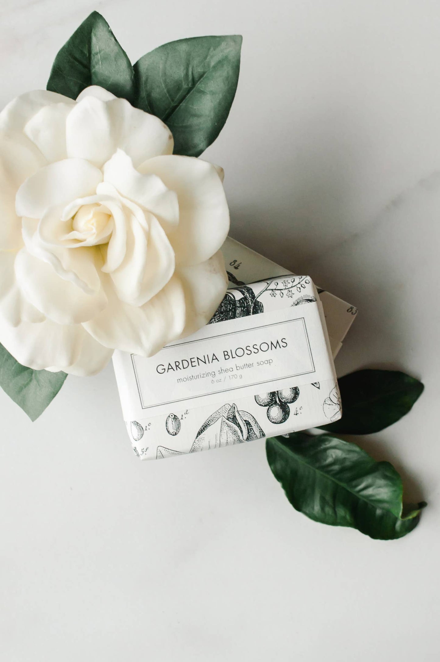 Gardenia Blossoms Soap - Bath Bar