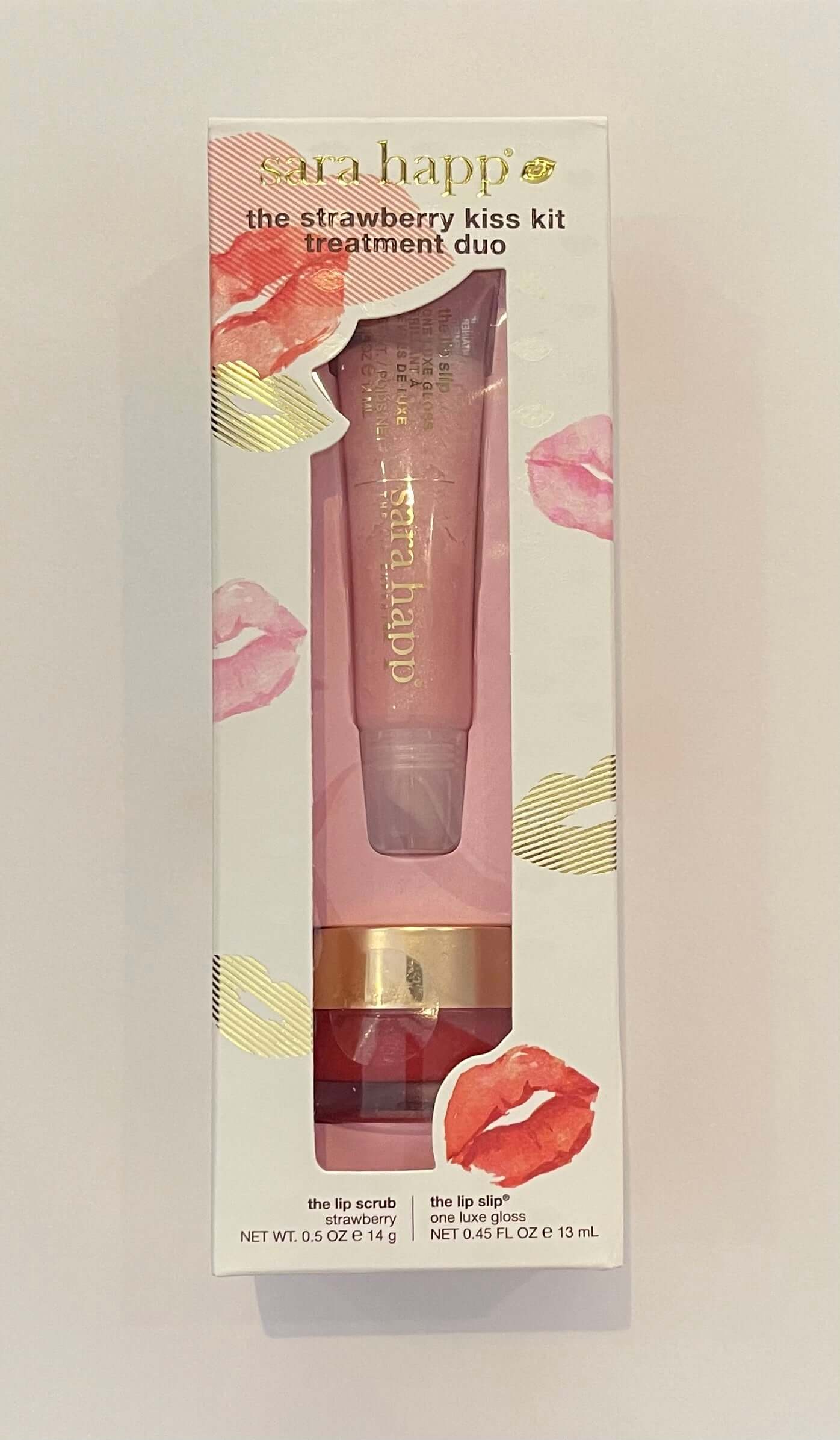 Sara Happ the strawberry kiss kit treatment duo
