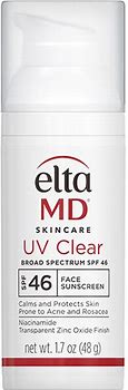 Elta MD Skincare UV Clear Face Sunscreen SPF 46 48 g