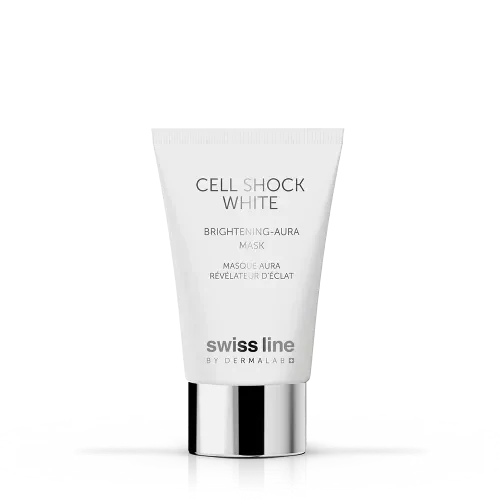 Swissline Cell Shock White Brightening-Aura Mask 75 ml CureDeRepos