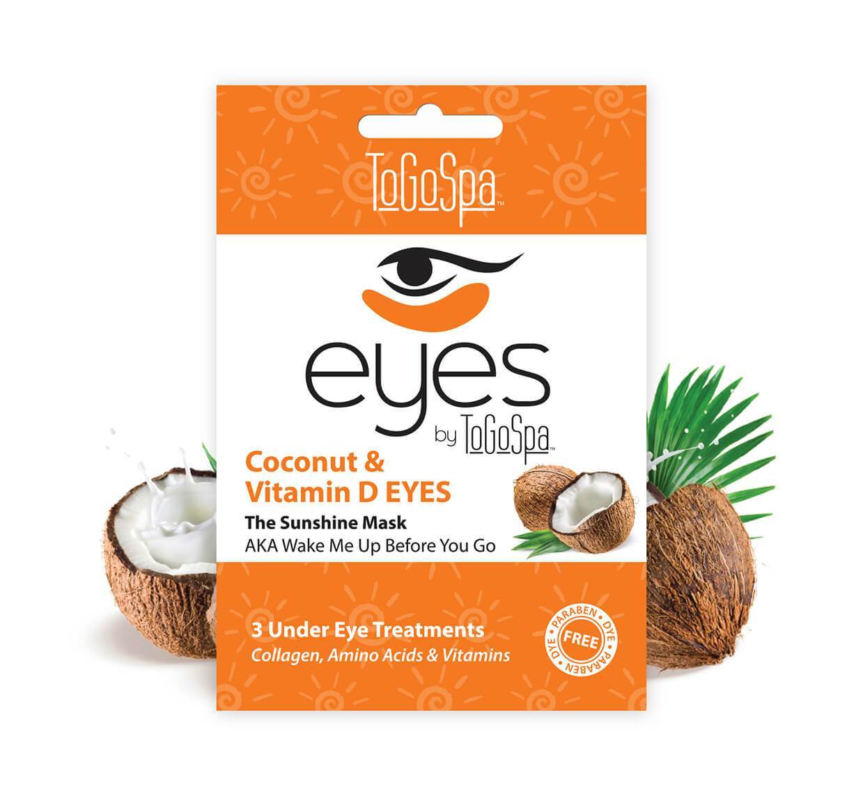 To Go Spa Coconut Eyes & Vitamin D 3 Treatments CureDeRepos