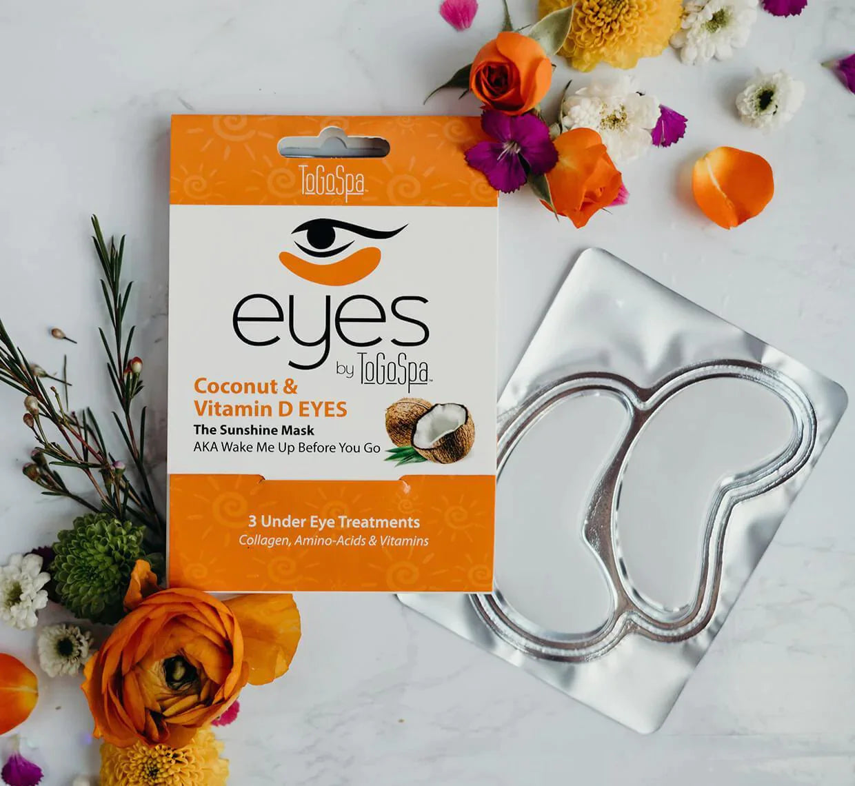 To Go Spa Coconut Eyes & Vitamin D 3 Treatments CureDeRepos