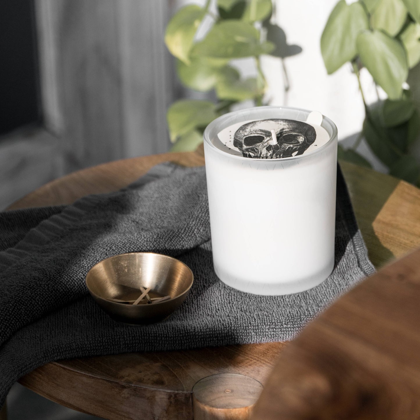 La Nuit "The Night" Glass Candle