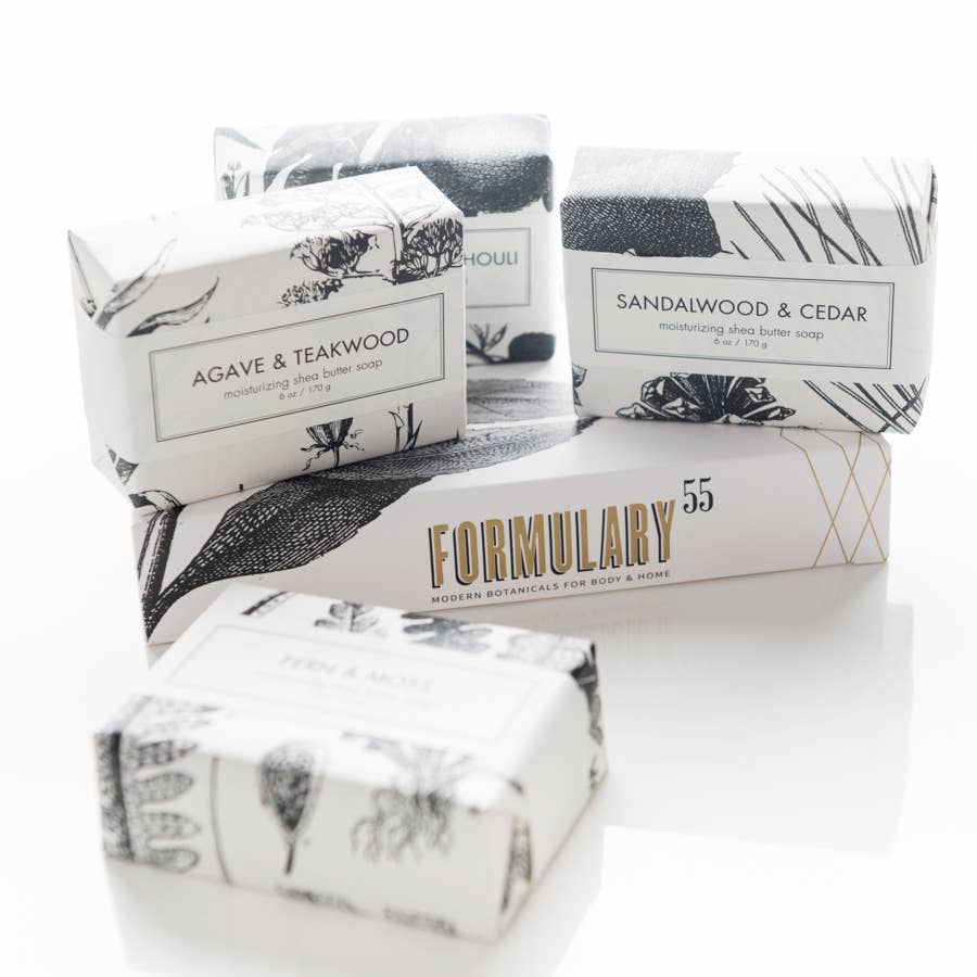 Soap Giftset - Earthy Forest Bathing Scents Set of 4
