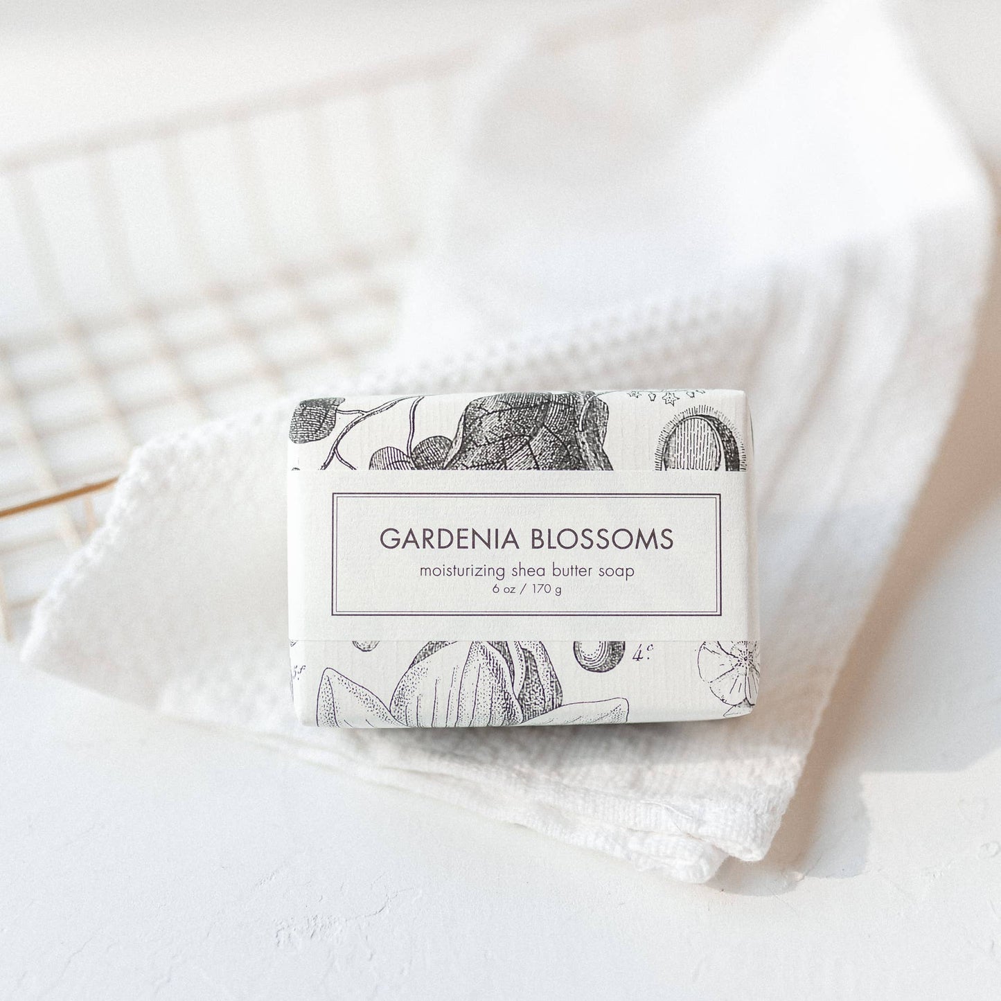 Gardenia Blossoms Soap - Bath Bar