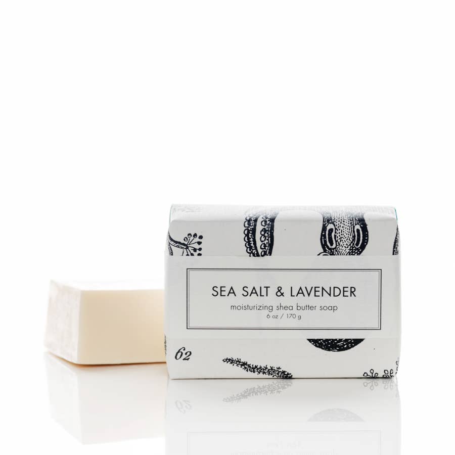 Formulary 55 Sea Salt & Lavender Shea Butter Moisturizing Soap 6 oz