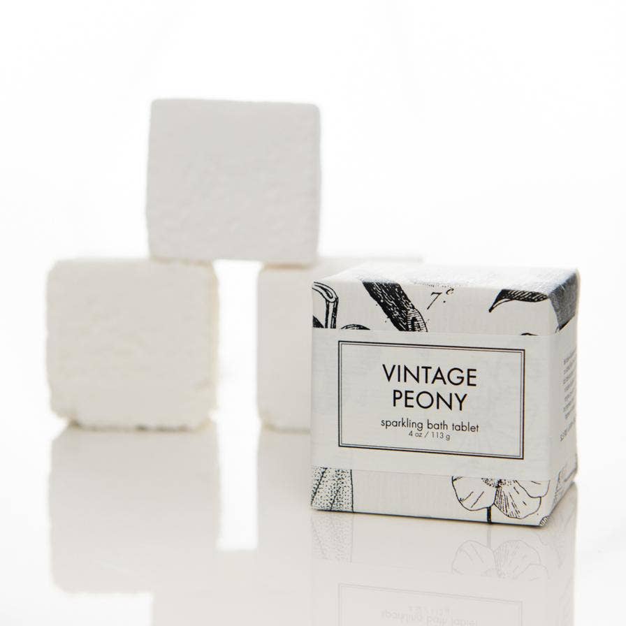 Formulary 55 Vintage Peony Sparkling Bath Tablet