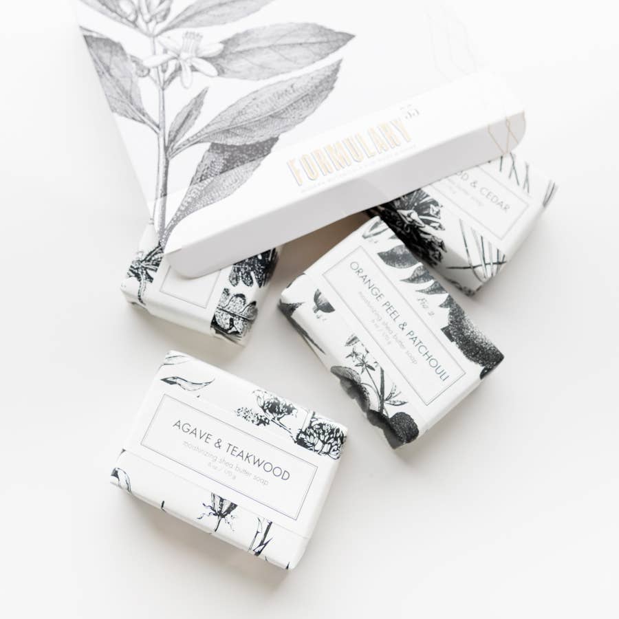 Soap Giftset - Earthy Forest Bathing Scents Set of 4