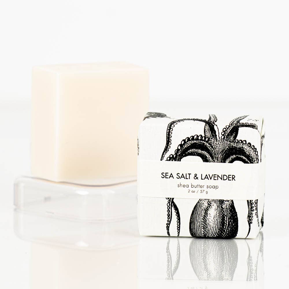 Sea Salt & Lavender - Petite Shea Butter Guest Soap