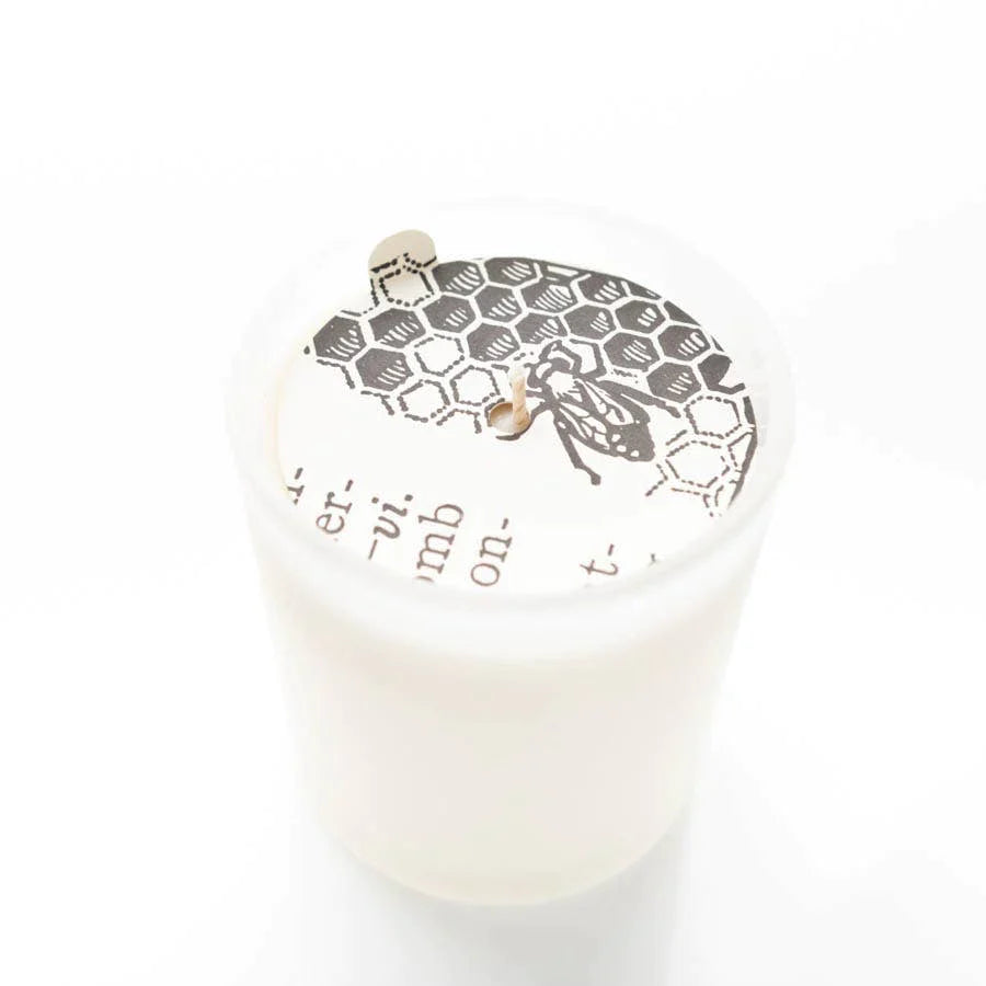 Apiary NO. 55 Glass Candle CureDeRepos