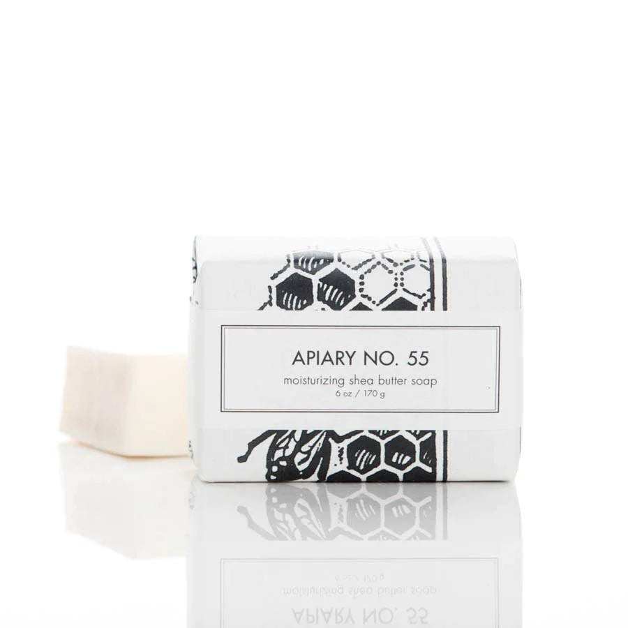 Apiary NO 55 Moisturizing Shea Butter Soap CureDeRepos