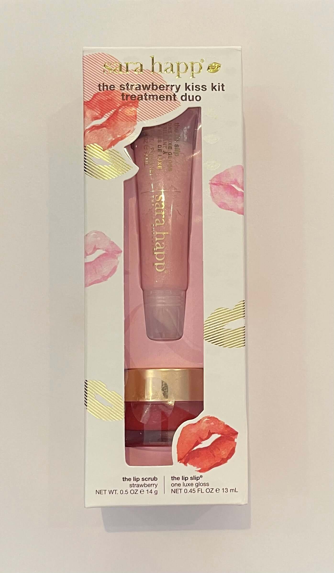 Sara Happ  the strawberry kiss kit treatment duo