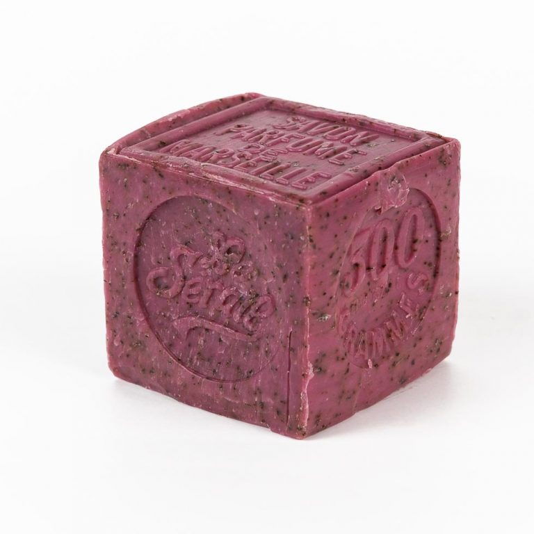 Marseille Soap Cube Crushed Red Vine Le Serail 300g