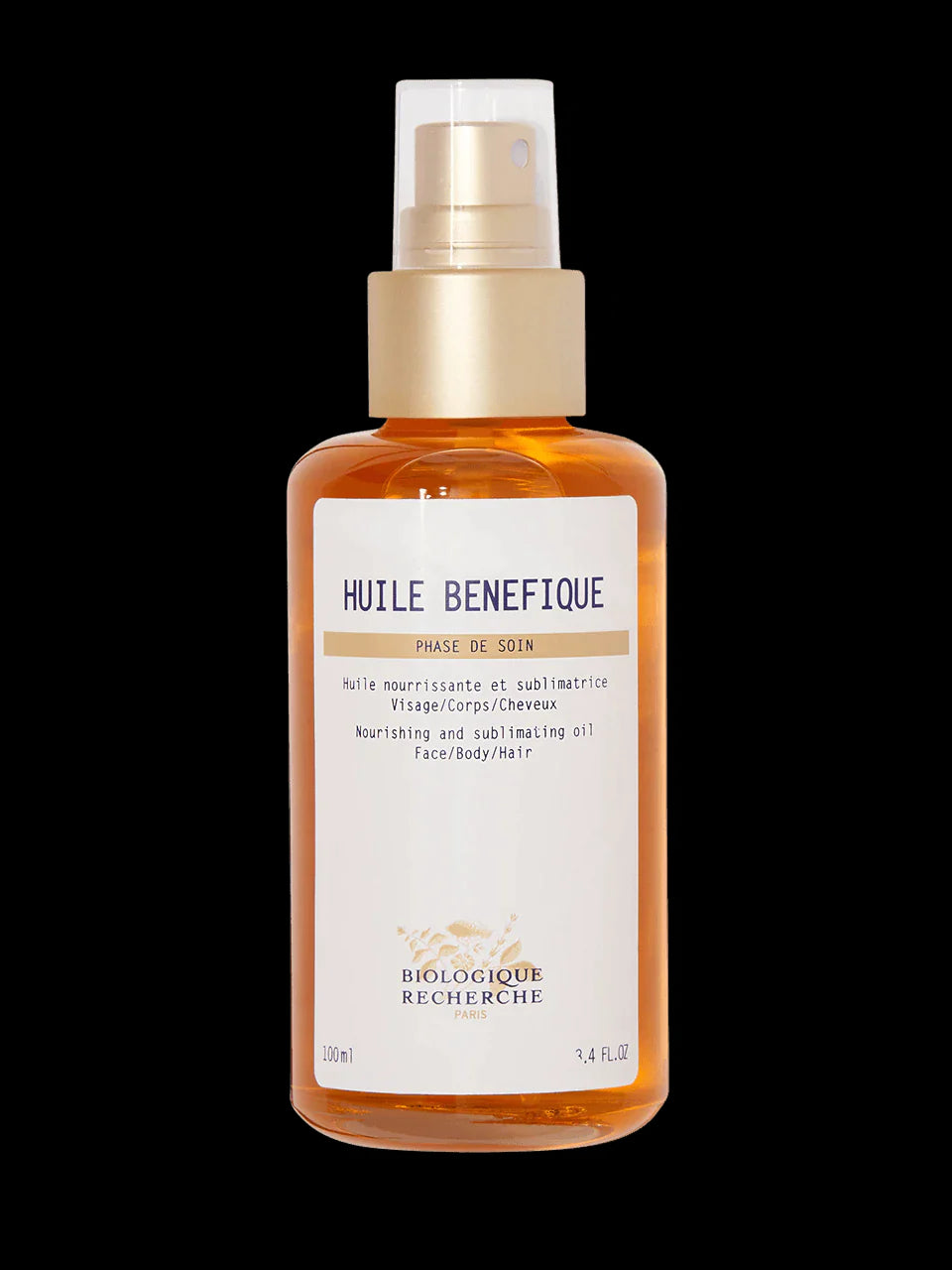 HUILE BENEFIQUE DRY BODY OIL CureDeRepos