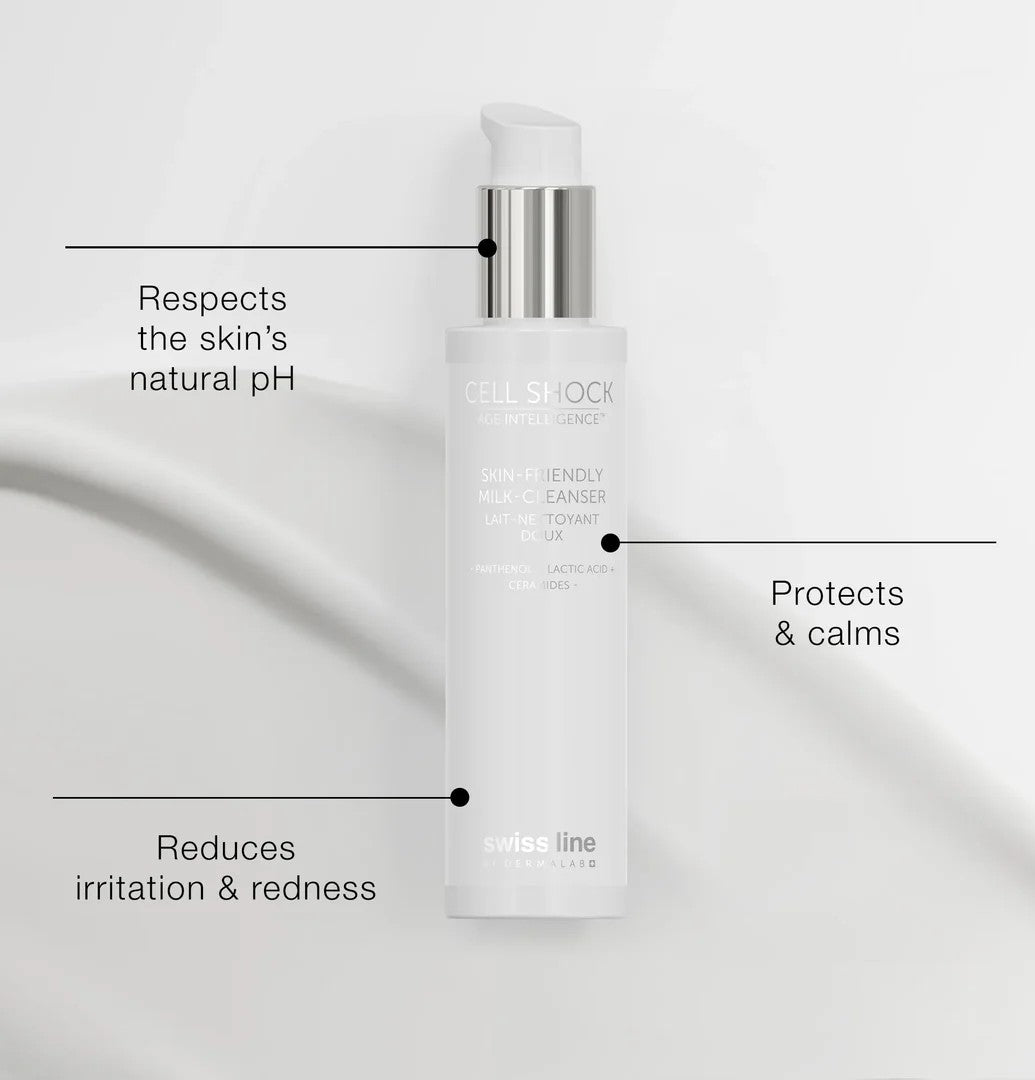 Swiss Line Cell Shock Age Intelligence Skin Friendly Milk Cleanser 150 ml