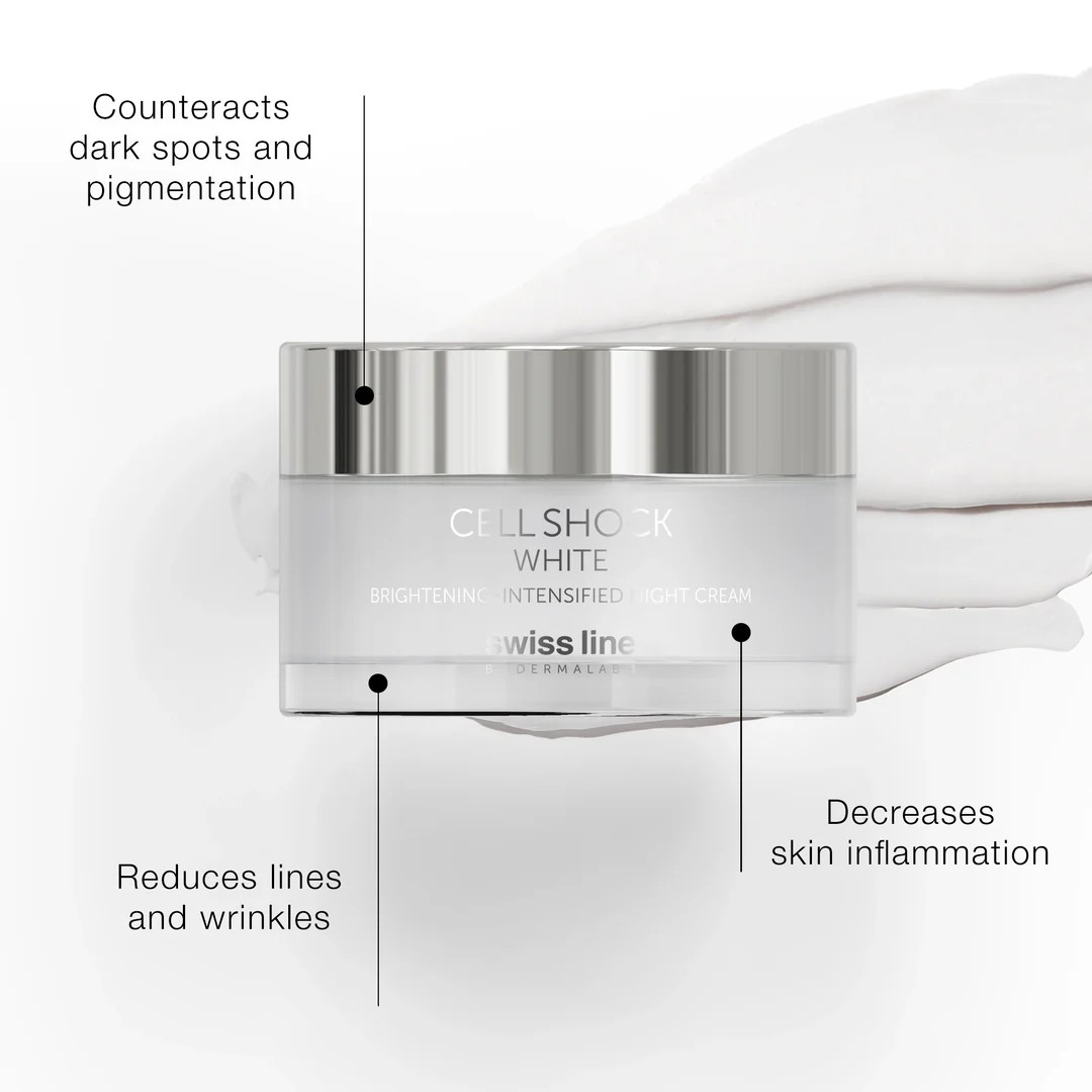 Swiss Line Cell Shock White Brightening-Intensified Night Cream 50 ml