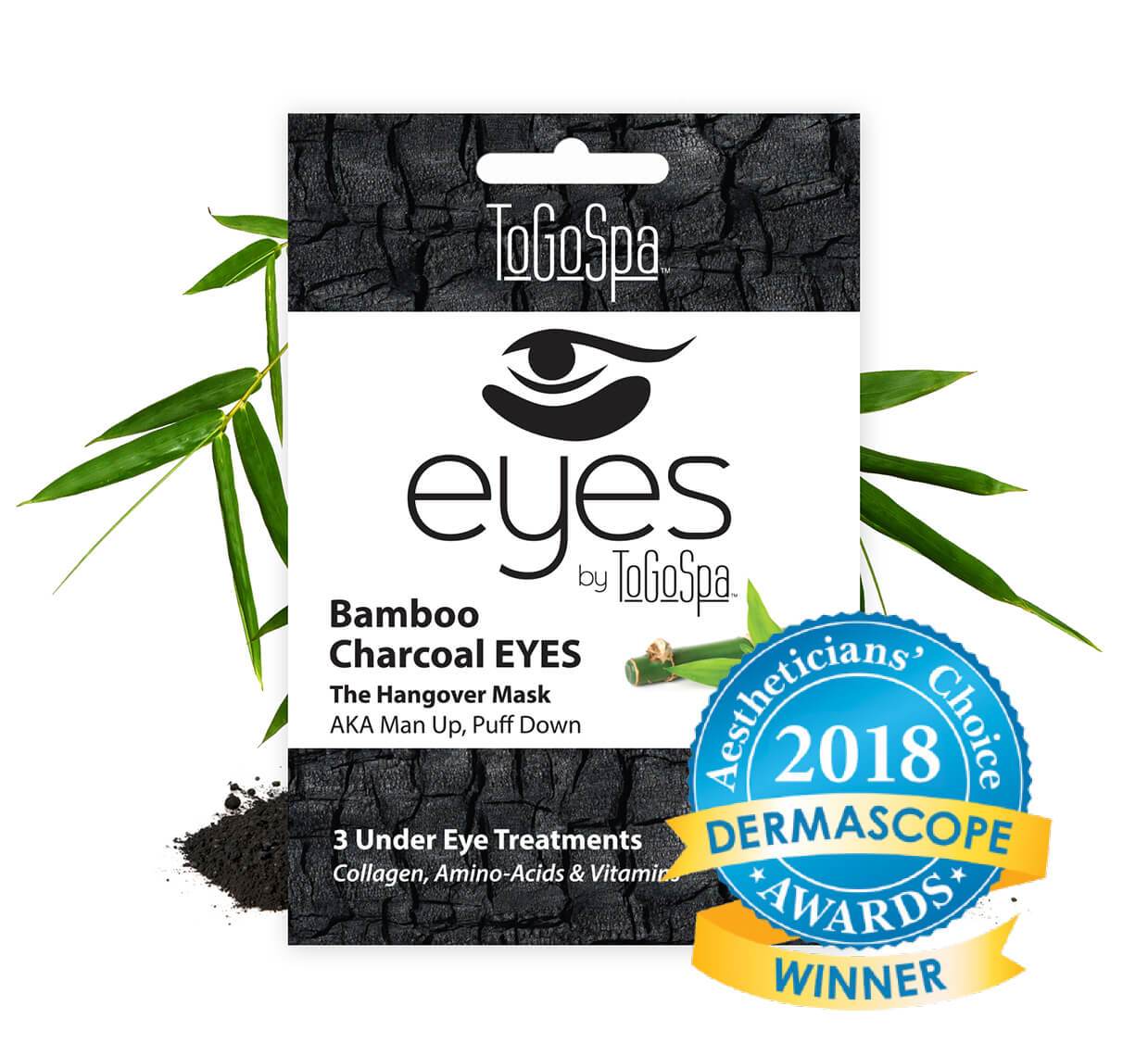 To Go Spa Bamboo Charcoal Eyes 3 Treatments CureDeRepos