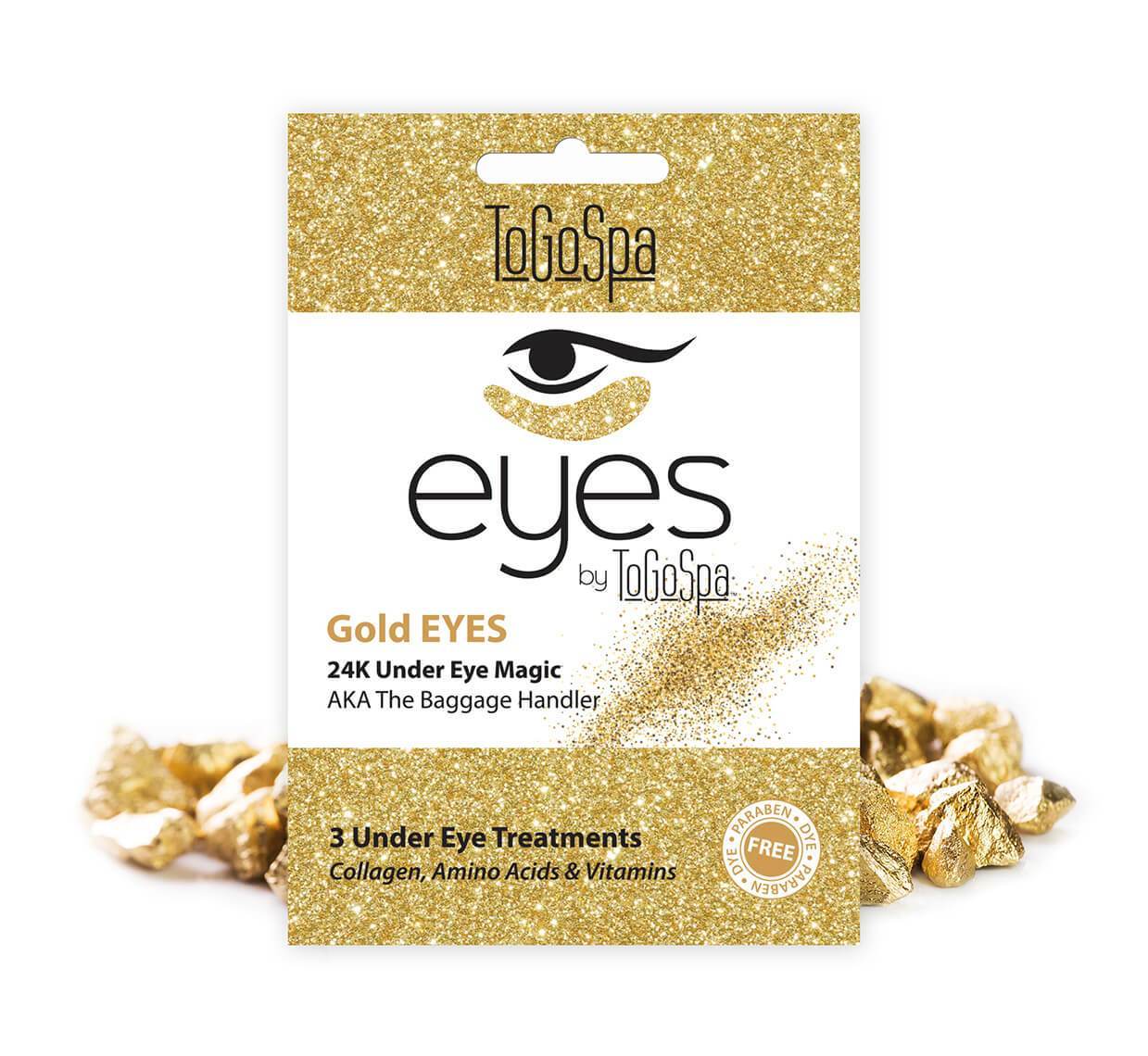 To Go Spa Gold Eyes 3 Treatments CureDeRepos