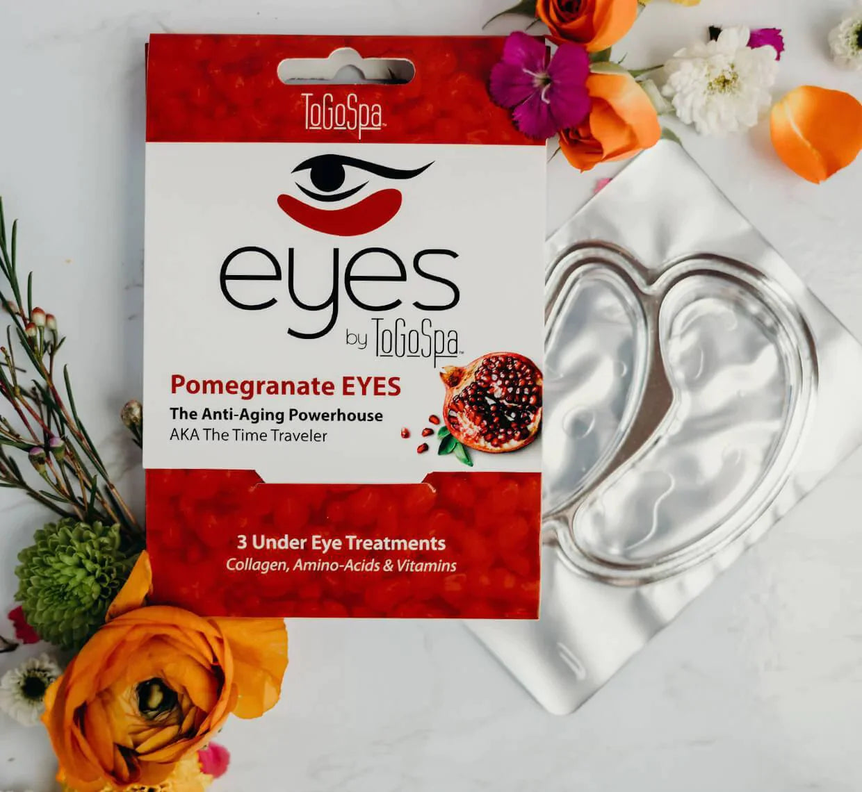 To Go Spa Pomegranate Eyes 3 Treatments CureDeRepos