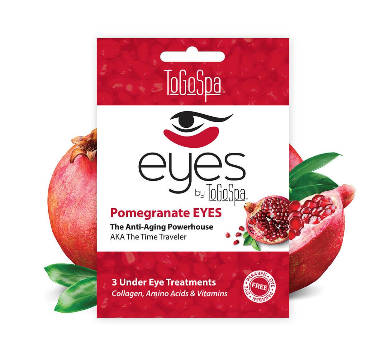 To Go Spa Pomegranate Eyes 3 Treatments CureDeRepos