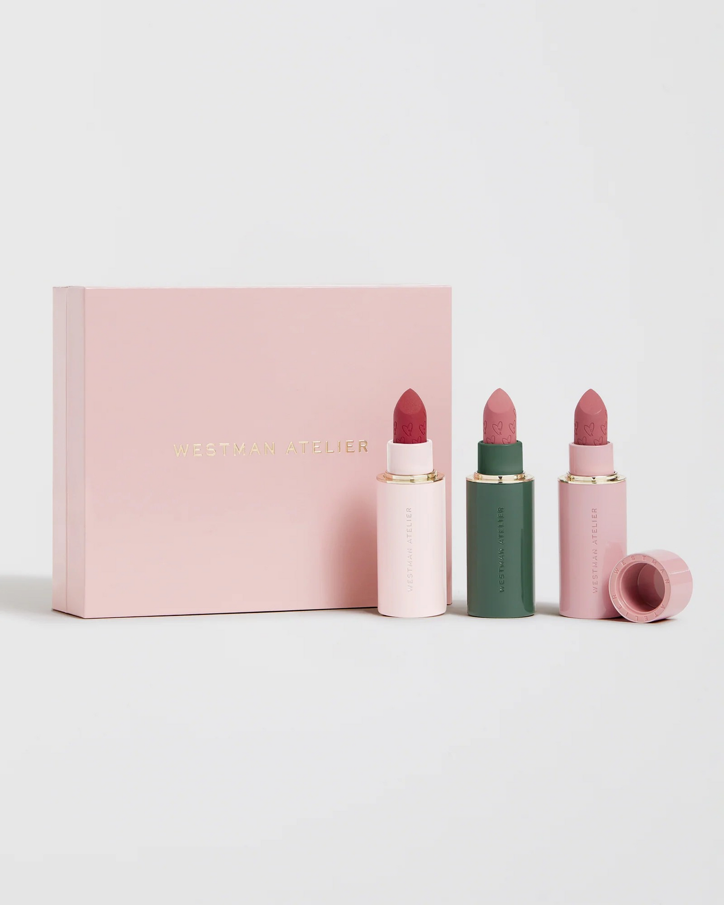 Westman Atelier Lip Suede Matte Lipstick Trio