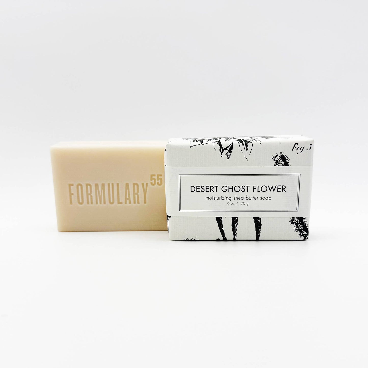 Desert Ghost Flower Shea Butter Soap - Bath Bar