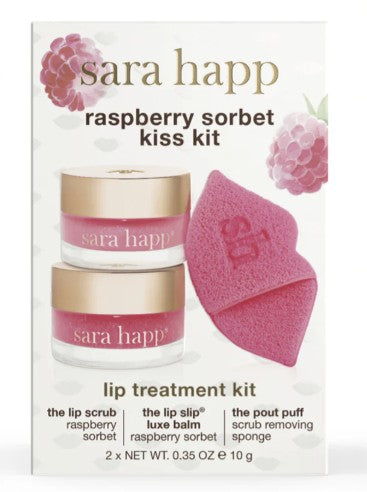 sara happ raspberry sorbet kiss kit