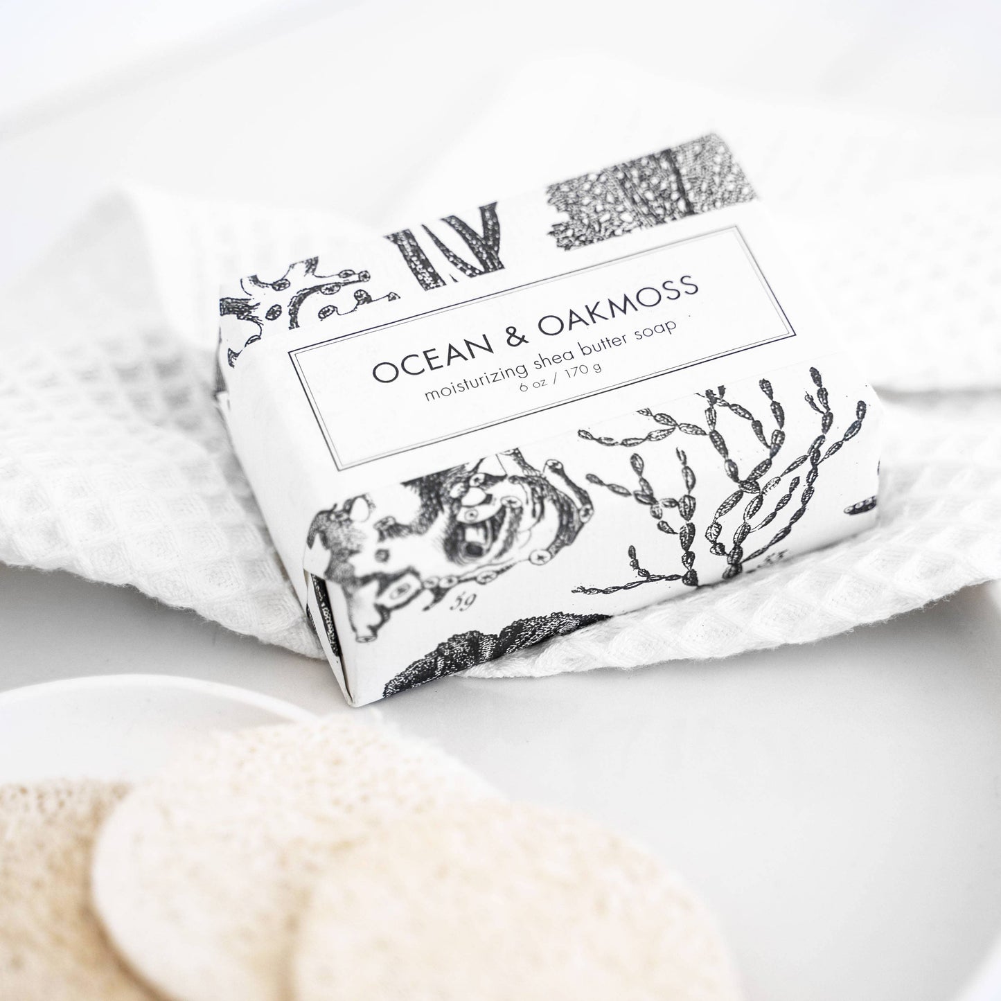 Best Selling Summer Scent! Ocean & Oakmoss Soap - Bath Bar