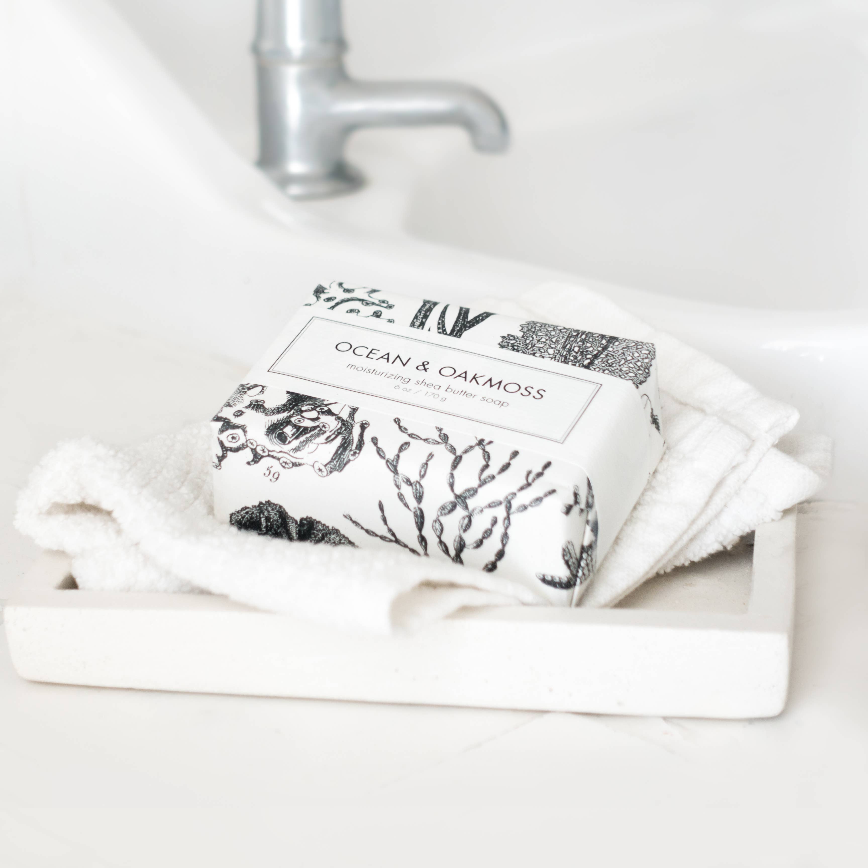 Best Selling Summer Scent! Ocean & Oakmoss Soap - Bath Bar