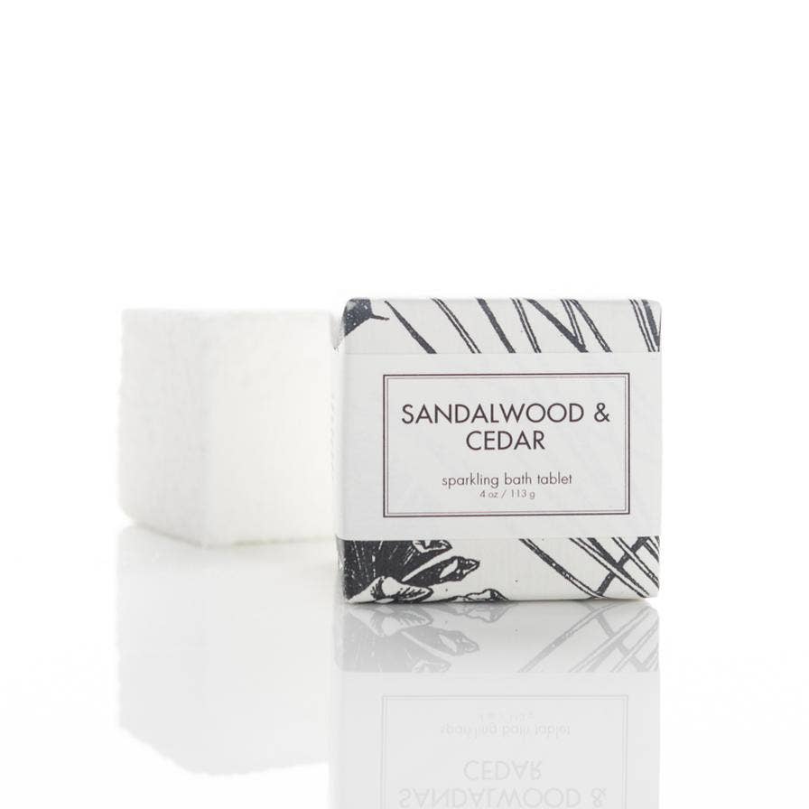 Formulary 55 Sandalwood & Cedar Sparkling Bath Tablet